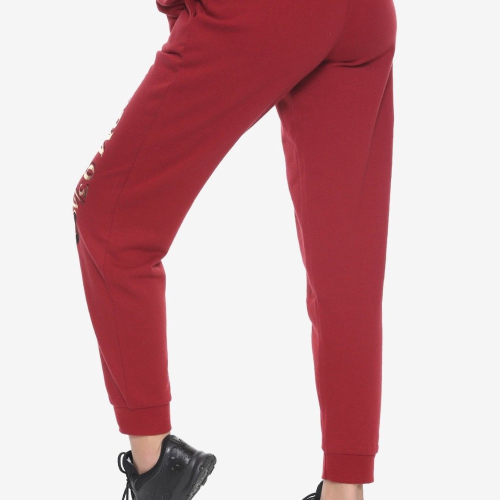 Harry Potter Hogwarts Express Lace Up Jogger Pants - Picture 5 of 8